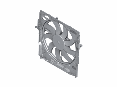 BMW 17-42-8-509-743 Cooling Fan Assembly