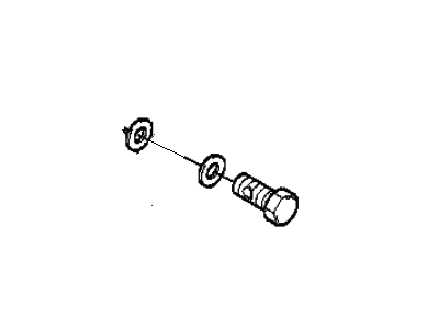 BMW 54-34-8-410-308 Hollow Bolt Set