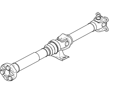 BMW 26-10-7-551-199 Rear Drive Shaft