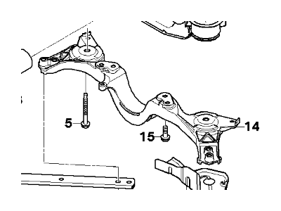 BMW 33-30-3-448-032 Push Rod