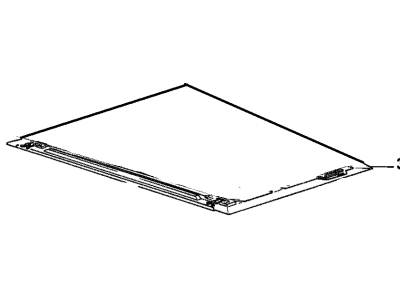 BMW 54-12-8-139-253 Ceiling Frame Covered Velours
