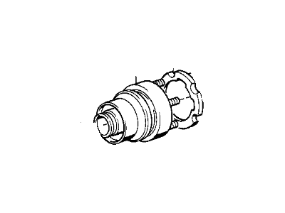 BMW 26-11-1-229-075 Constant-Velocity Joint Wth Knurled Bush