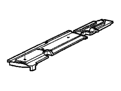BMW 54-13-8-108-887 Slide Rail Left