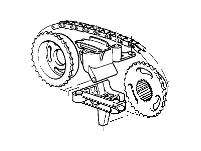 BMW 11-31-1-722-651 Upper Timing Chain Guide Rail