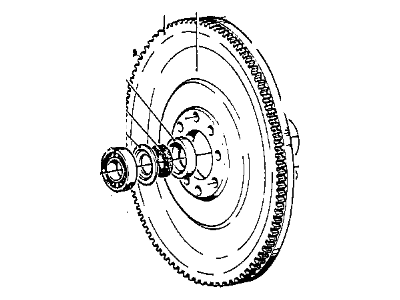 BMW 11-22-1-253-633 Flywheel