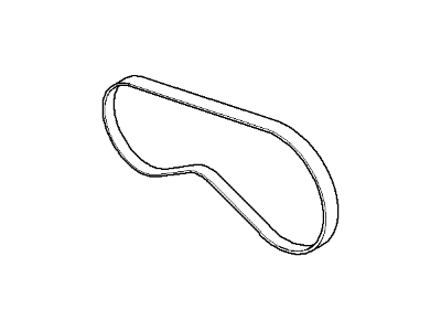BMW 11-28-7-512-971 Ribbed V-Belt