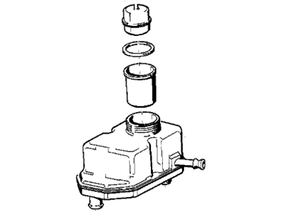 BMW 34-32-1-158-840 Expansion Tank