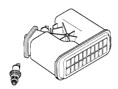BMW 16-13-1-184-235 Shut-Off Valve
