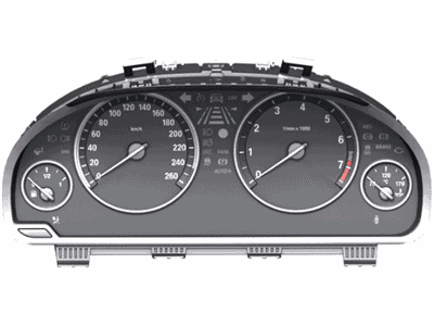 BMW 62-10-6-993-487 Speedometer Cluster