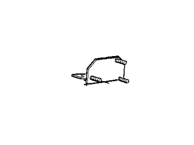 BMW 65-71-8-350-969 Actuator Supporting Plate