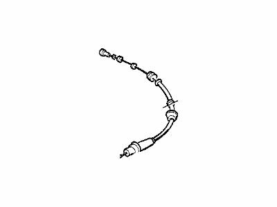 BMW 65-71-1-390-894 Cruise Control Bowden Cable