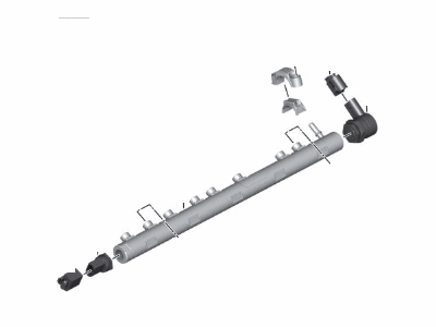 BMW 13-53-7-805-423 Pressure Accumulator