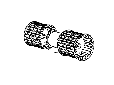 BMW 64-11-1-354-618 Blower Unit