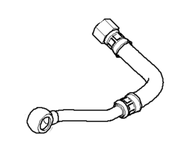 BMW 17-22-2-283-112 Transmission Oil Cooler Line, Flow