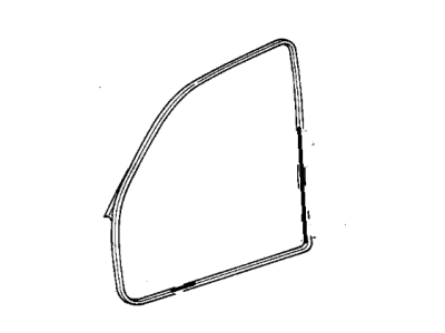 BMW 51-71-1-977-728 Front Right Door Seal