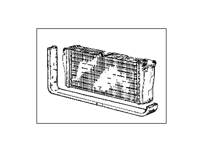 BMW 64-11-1-363-032 Heater Radiator