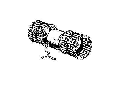 BMW 64-11-1-361-839 Blower Unit