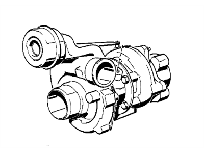 BMW 11-65-9-065-730 Exchange-Turbo Charger