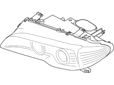 BMW 63-12-7-165-907 Left Headlight