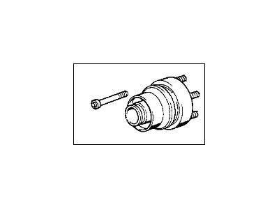 BMW 26-11-1-229-099 Constant-Velocity Joint Wth Knurled Bush