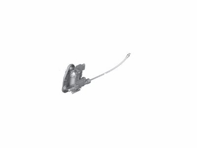 BMW 51-20-7-323-783 Rear Door-Latch Left