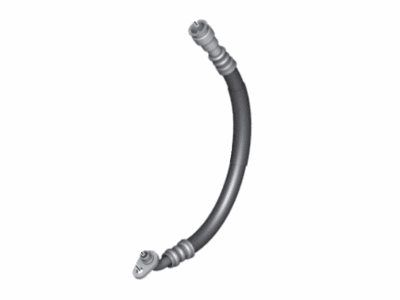BMW 17-22-2-283-583 Transmission Oil Cooler Line, Return
