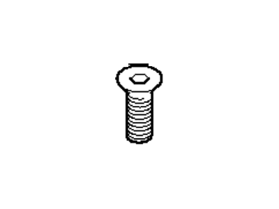 BMW 07-11-9-900-823 Countersunk Screw