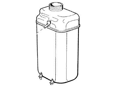 BMW 17-11-1-723-520 Coolant Expansion Tank