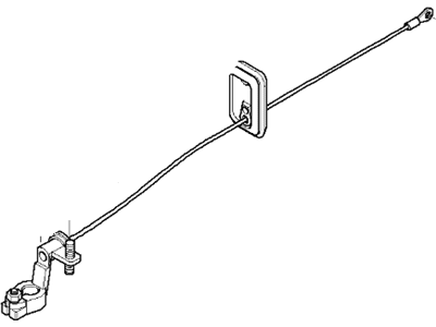 BMW 61-12-8-373-945 Plus Pole Battery Cable
