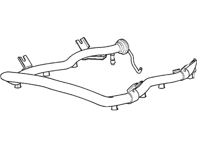 BMW 13-53-1-742-188 Injection Pipe