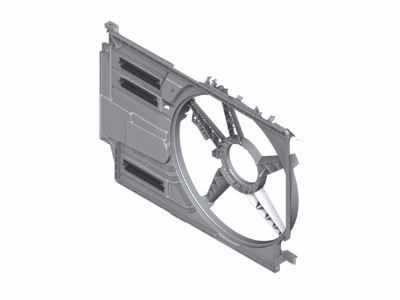 BMW 17-42-8-645-857 FAN SHROUD
