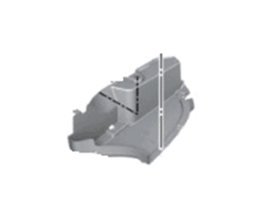 BMW 51-71-7-276-301 Underbody Panelling, Rear Left