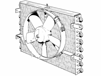 BMW 64-53-1-371-727 Condenser