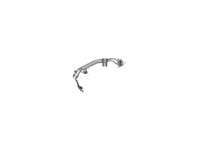 BMW 11-53-7-583-939 Engine Coolant Pipe