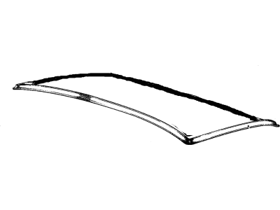 BMW 51-71-1-847-098 Trunk Lid Sealing