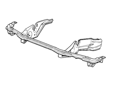 BMW 41-11-8-108-299 Support Bumper Bracket Front