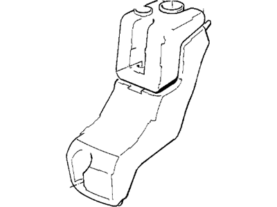 BMW 61-66-1-378-612 Washer Fluid Reservoir