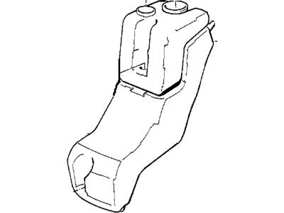 BMW 61-67-8-359-046 Washer Fluid Reservoir