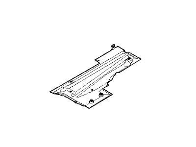 BMW 51-71-8-163-841 Cover Panel Outer Left