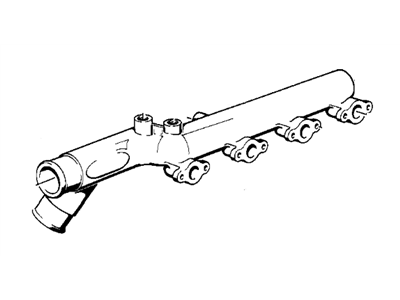 BMW 11-53-1-310-664 Radiator Line