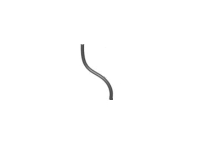 BMW 61-21-7-605-414 VENT HOSE FOR BATTERY