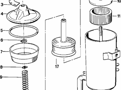 BMW 32-41-1-128-427 Power Steering Reservoir