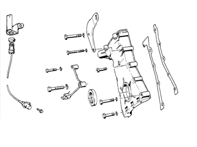 BMW 11-14-1-735-047 Asbestos-Free Gasket Set Cover