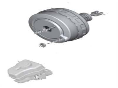 BMW 34-33-6-779-733 Power Brake Booster