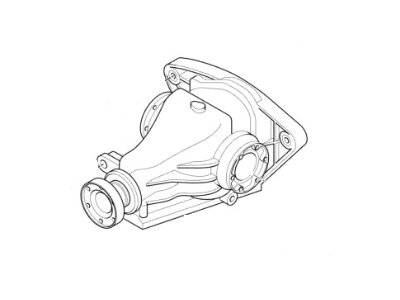 BMW 33-10-1-428-580 Differential Carrier Third Member