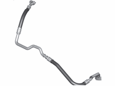 BMW 64-50-6-833-625 Suction Pipe Evaporator-Compressor