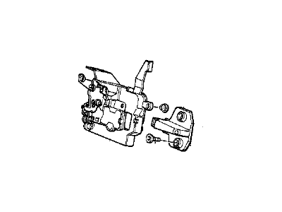 BMW 51-21-1-944-015 Front Left Door Lock