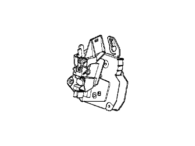 BMW 51-21-8-138-924 Front Right Door Lock
