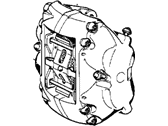 OEM BMW 635CSi Right Brake Caliper - 34-11-1-119-022