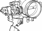 OEM 1995 BMW 325i Throttle Body - 13-54-1-748-105